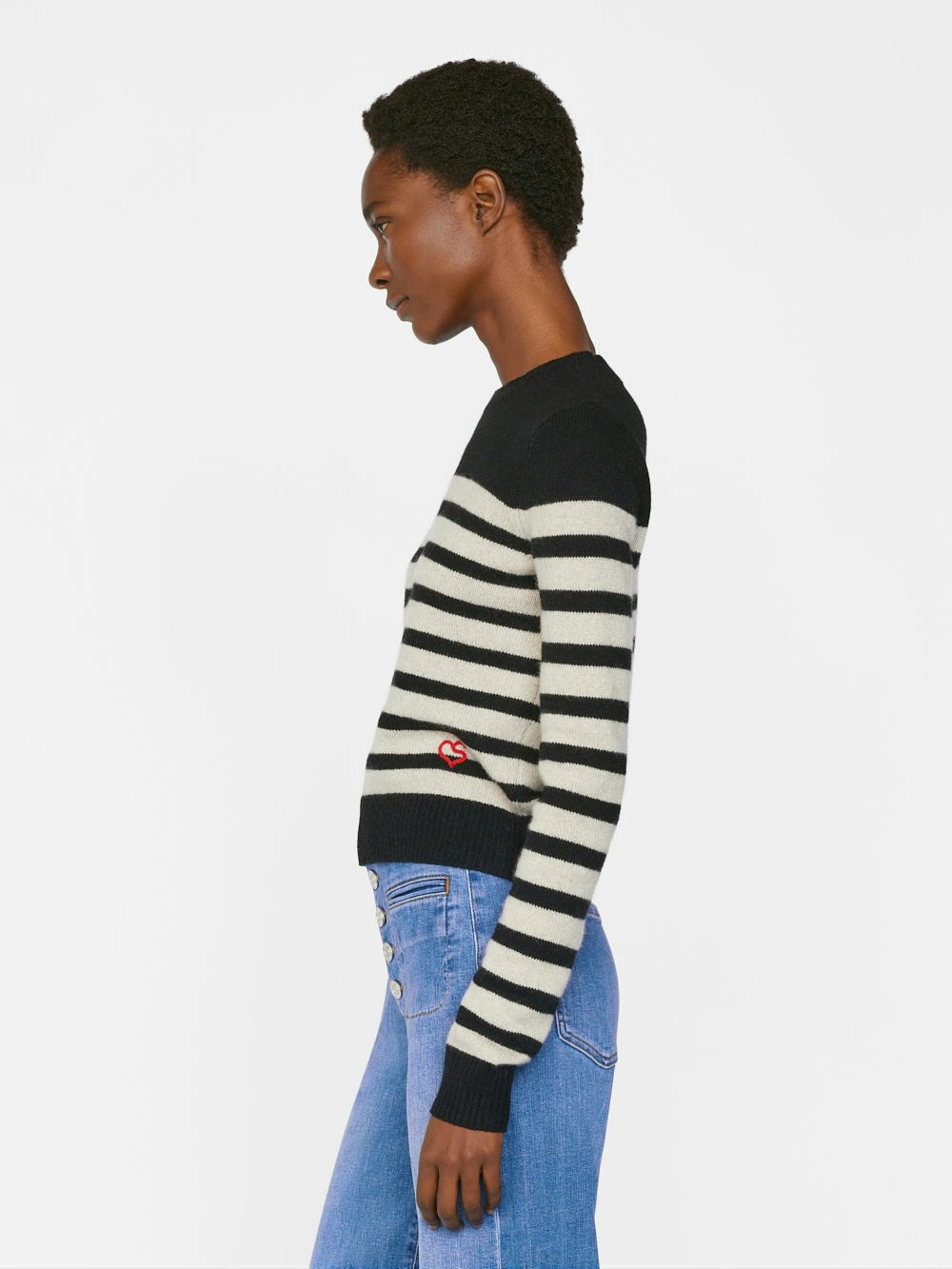 sweater side view